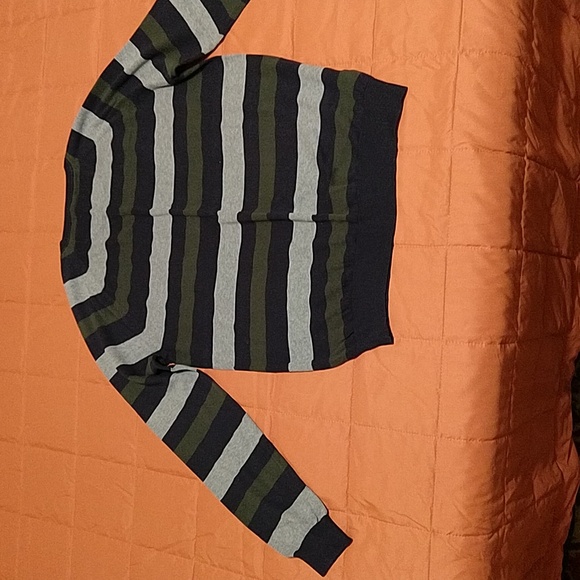 St. John's Bay Men's Striped Sweater - Picture 4 of 9